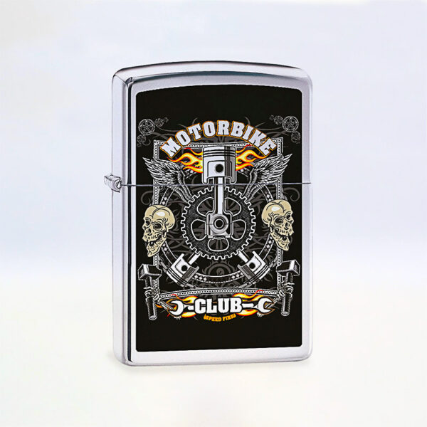 ZIPPO ENC. VINTAGE MOTORBIKE POSTER 1 Ud. 60003005