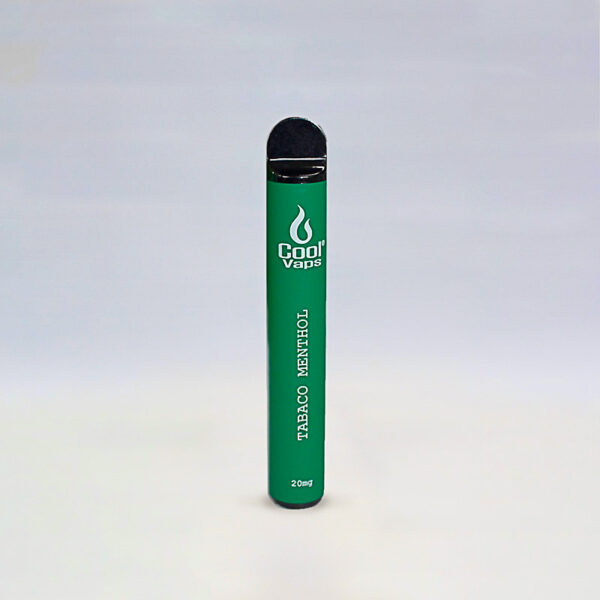 COOL VAPS AROMA TOBACCO MENTOLADO DESECHABLE 700 PUFF 20mg 1 Ud TAB000.
