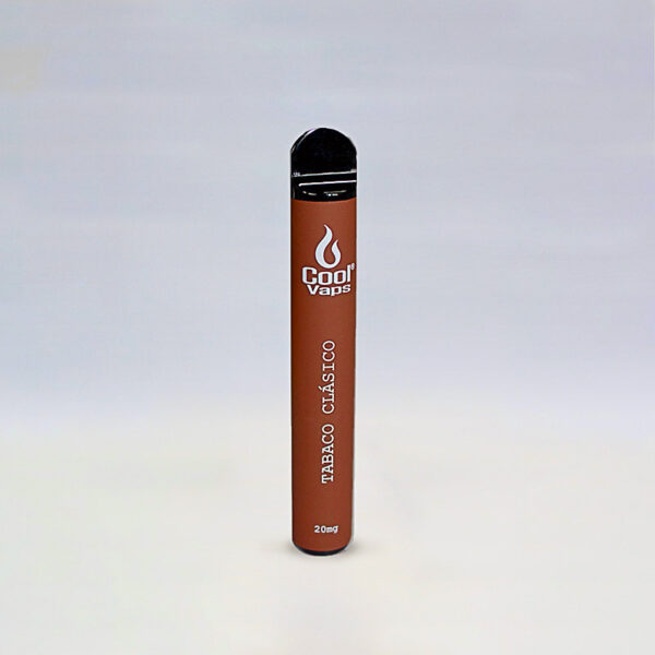 COOL VAPS AROMA TOBACCO CLASICO DESECHABLE 700 PUFF 20mg 1 Ud TAB003