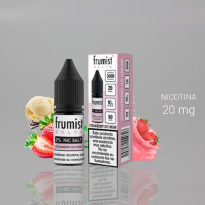 FRUMIST SALTS STRAWBERRY ICE CREAM 20mg 10ml 1Ud. ESS32