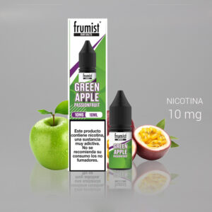 FRUMIST SALTS GREEN APPLE PASSION FRUIT 10mg 10ml 1Ud. ESS55