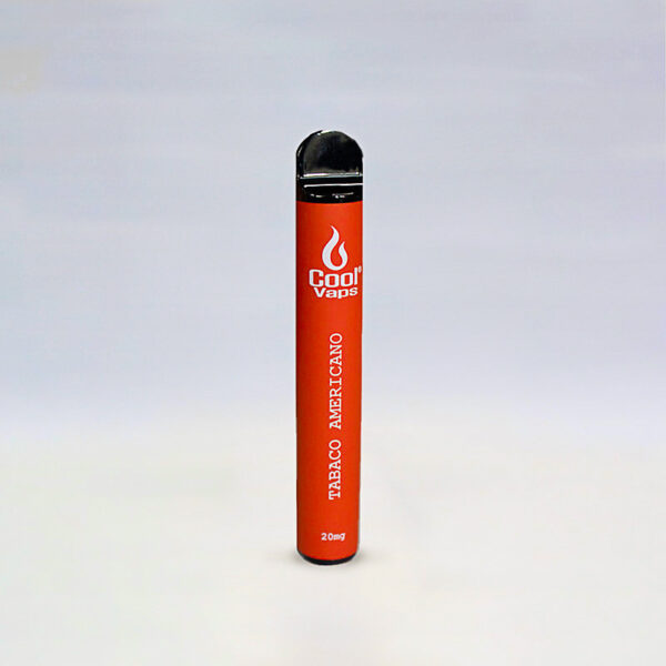 COOL VAPS AROMA TOBACCO AMERICANO DESECHABLE 700 PUFF 20mg 1 Ud. TAB002