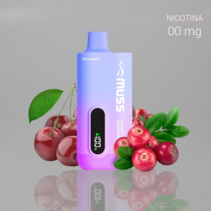 MUSS VAP TECH 8000 CHERRY CRANBERRY 8000 PUFF 00mg 15ml 1 Ud.