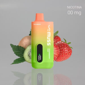 MUSS VAP TECH 8000 STRAWBERRY KIWI 8000 PUFF 00mg 15 ml 1 Ud.
