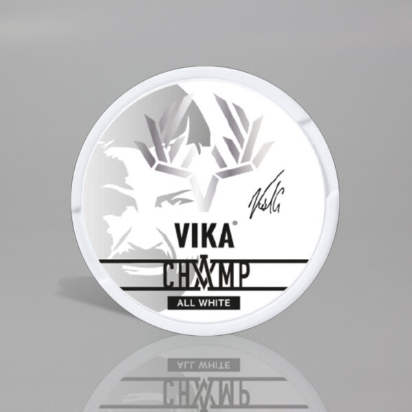 VIKA NICOTINE CHAMP ALL WHITE 20 SACS REFRESH MINT 25,0 mg/g 1 Ud. 1530112 12grs/net