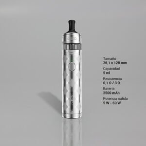 VOOPOO DORIC 60 PRO KIT ASTRAL SILVER 1 Ud.