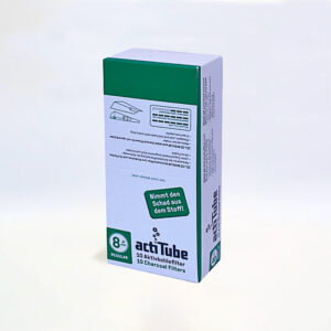 FILTRO PIPA ACTITUBE REGULAR 8 mm 10 Filtros 25 Uds.