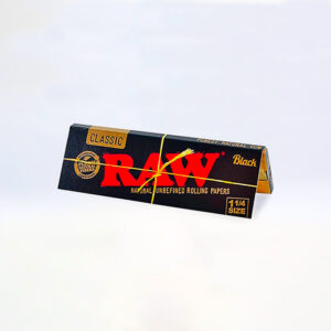 RAW 1 1/4 BLACK 24 Lib.