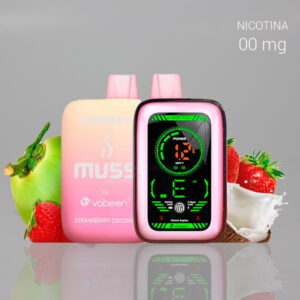 MUSS VAP CYBERFLEX STRAWBERRY COCONUT ZERO DL-5 25000 PUFF 00mg 18 ml 1 Ud.