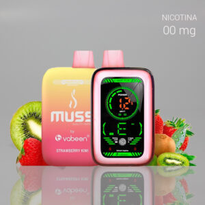 MUSS VAP CYBERFLEX STRAWBERRY KIWI ZERO DL-5 25000 PUFF 00mg 18 ml 1 Ud.