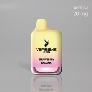 VAPEAME VAPER ICON STRAWBERRY BANANA 900C 20mg 1 Ud.