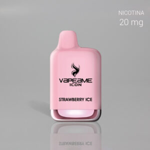 VAPEAME VAPER ICON STRAWBERRY ICE 900C 20mg 1 Ud.