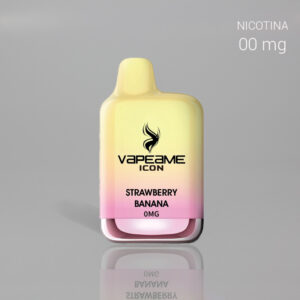 VAPEAME VAPER ICON STRAWBERRY BANANA 900C 0mg 1 Ud.