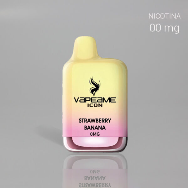 VAPEAME VAPER ICON STRAWBERRY BANANA 900C 0mg 1 Ud.