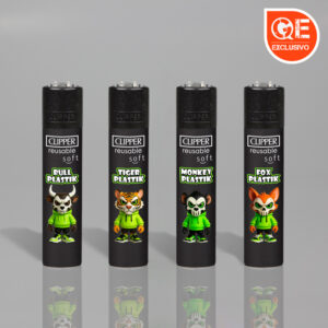 CLIPPER CP11 ART NEON ANIMAL PLASTIK 48 Uds.