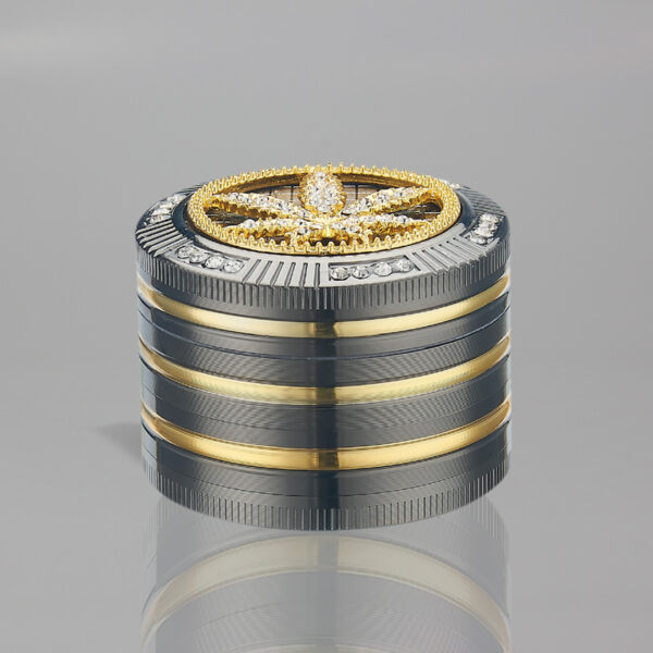 GRINDER 4 Part. CHAMP BLING BLING LEAF 50mm 1 Ud. 40506117