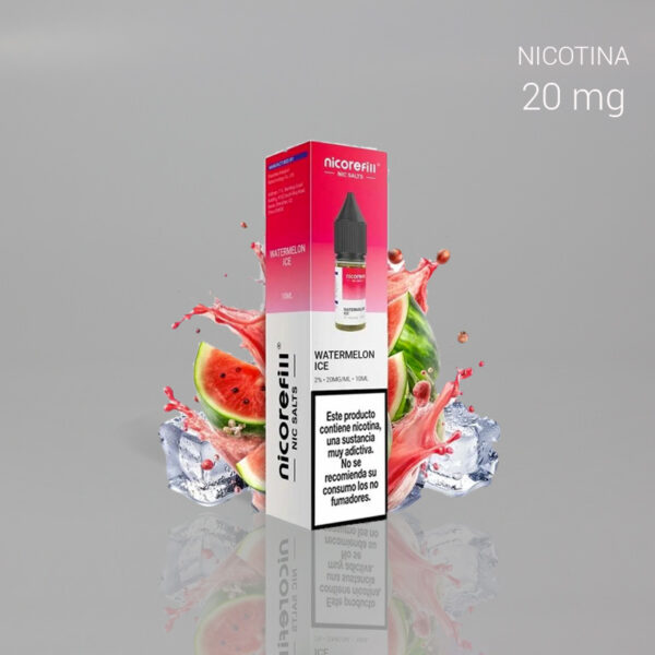 NICOREFILL SALTS WATERMELON ICE 20mg 10ml 1Ud.