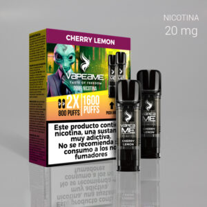 VAPEAME SET 2 RECARGAS 800C+800C BUBBLEGUM BERRIES 20mg. 1 Ud.