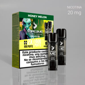 VAPEAME SET 2 RECARGAS 800C+800C HONEY MELON 20mg. 1 Ud.