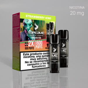 VAPEAME SET 2 RECARGAS 800C+800C STRAWBERRY KIWI 20mg. 1 Ud.