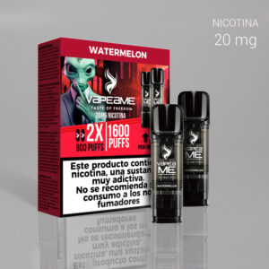 VAPEAME SET 2 RECARGAS 800C+800C WATERMELON 20mg. 1 Ud.